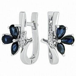 Серьги из золота 585 пробы 270048 Серьги из золота 585 пробы 270048